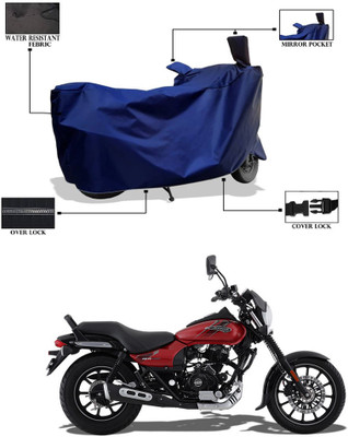 GOSHIV-car and bike accessories Waterproof Two Wheeler Cover for Bajaj(Avenger 150 Street, Blue)