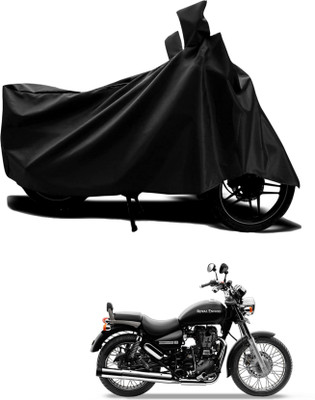 KEDIT Two Wheeler Cover for Royal Enfield(Thunderbird 500, Black)