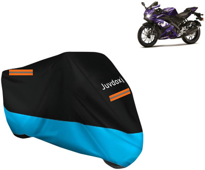 Juvdoxj Waterproof Two Wheeler Cover for Yamaha(YZF R15 V3 Moto GP Edition, Blue)