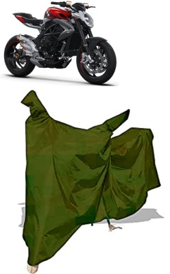 Amexride Two Wheeler Cover for MV Agusta(Brutale, Maroon)