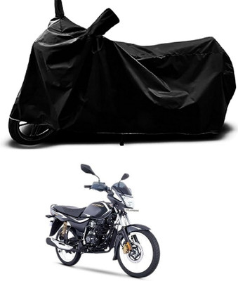 MMSSTAR Waterproof Two Wheeler Cover for Bajaj(Platina 125, Black)