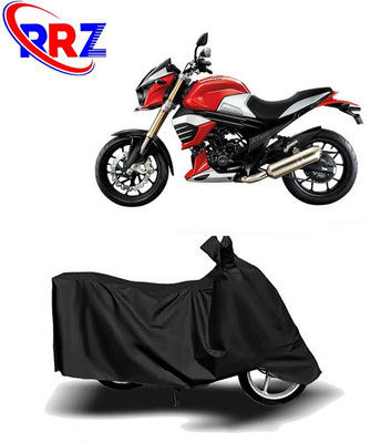 RRZ Waterproof Two Wheeler Cover for Mahindra(MOJO XT 300, Black)
