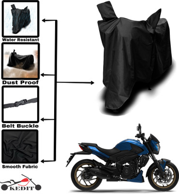KEDIT Two Wheeler Cover for Universal For Bike(Dominar 250, Black)