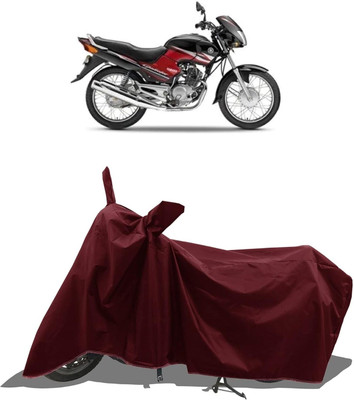 KEDIT Two Wheeler Cover for Yamaha(Gladiator, Maroon)