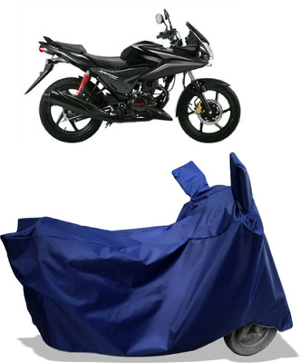 Amexride Two Wheeler Cover for Honda(Stunner CBF, Blue)