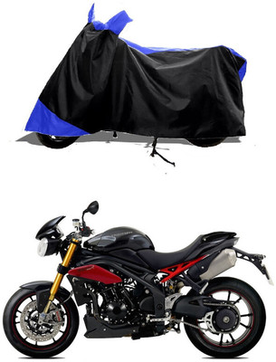 GROFATIK Two Wheeler Cover for Triumph(Speed Triple ABS, Blue)