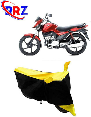RRZ Waterproof Two Wheeler Cover for Mahindra(Stallio, Black, Yellow)