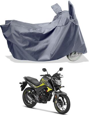 Amexride Two Wheeler Cover for Honda(CB Hornet 160R, Grey)