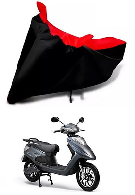 DSAMI Two Wheeler Cover for Ampere(V 48, Red, Black)