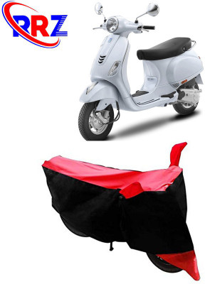 AutoGalaxy Waterproof Two Wheeler Cover for Vespa(Vespa LX 125, Black, Red)