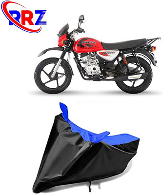 RRZ Waterproof Two Wheeler Cover for Bajaj(Boxer, Black, Blue)