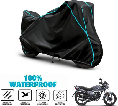 ANTHUB Waterproof Two Wheeler Cover for Honda(CB Shine, Black)