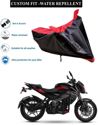 CODOKI Waterproof Two Wheeler Cover for Bajaj(Pulsar NS200, Red)
