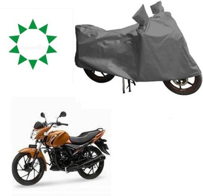 MMSSTAR Waterproof Two Wheeler Cover for Suzuki(Sling, Grey)