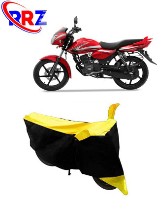 RRZ Waterproof Two Wheeler Cover for TVS(Pheonix, Black, Yellow)