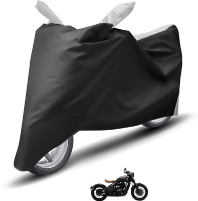 Caronix Waterproof Two Wheeler Cover for JAWA(Perak, Silver)