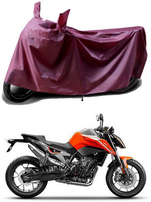 THE REAL ARV Waterproof Two Wheeler Cover for KTM(790 Duke BS6, Maroon)