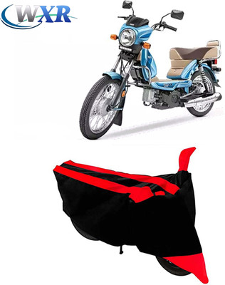 WXR Waterproof Two Wheeler Cover for TVS(XL 1200, Black, Red)