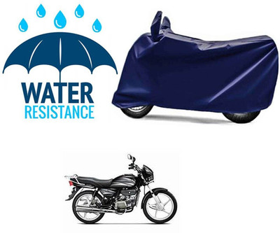 smwzxyu Waterproof Two Wheeler Cover for Hero(Blue)