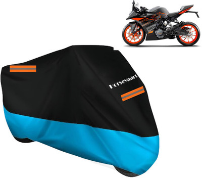 Horseyaart Waterproof Two Wheeler Cover for KTM(RC 390 BS6, Blue)