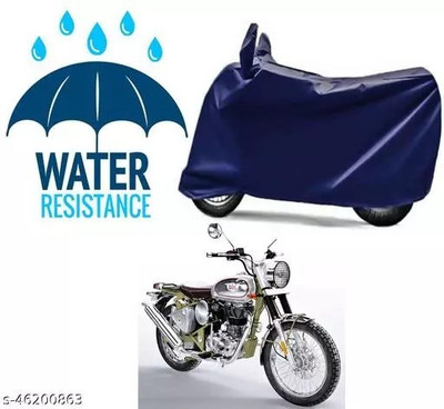 gurukul mart Waterproof Two Wheeler Cover for Moto(Electric Optima DX BS6, Blue)