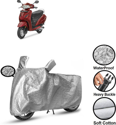 CODOKI Waterproof Two Wheeler Cover for Honda(Activa 4G, Silver)