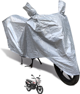 Euro Care Waterproof Two Wheeler Cover for TVS(Sport, Silver)