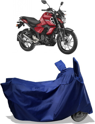 Amexride Two Wheeler Cover for Yamaha(FZ-S Fi Version 3.0 BS6, Blue)