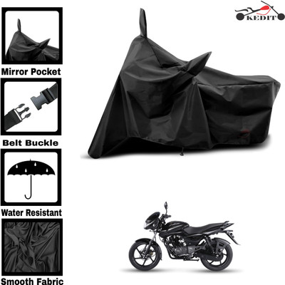 AASHTIK MART Two Wheeler Cover for Bajaj(Pulsar 180 DTS-i, Black)