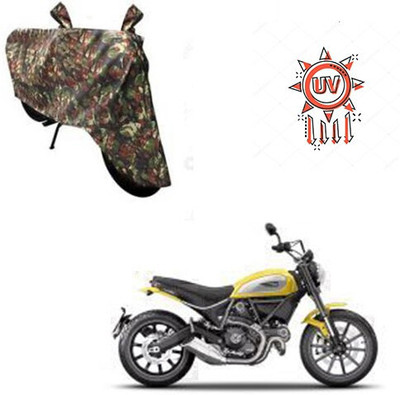 DeepShakshi AUTOMOTIVE Waterproof Two Wheeler Cover for Ducati(Scrambler, Multicolor)