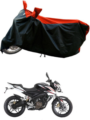DeepShakshi AUTOMOTIVE Waterproof Two Wheeler Cover for Bajaj(Pulsar NS200 BS6, Red)