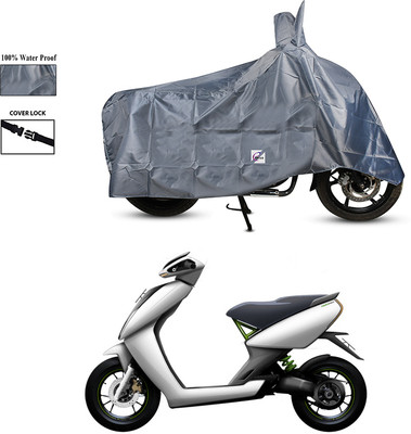 EGAL Waterproof Two Wheeler Cover for Ather(BS6, Grey)