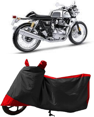 GROFATIK Two Wheeler Cover for Royal Enfield(Continental GT 650, Red)