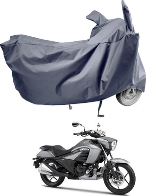 Amexride Two Wheeler Cover for Suzuki(Intruder, Grey)
