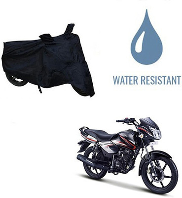 DeepShakshi AUTOMOTIVE Waterproof Two Wheeler Cover for TVS(Phoenix 125, Black)