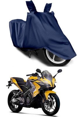 Furious3D Two Wheeler Cover for Bajaj(Pulsar SS400, Blue)