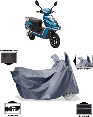 the victor Waterproof Two Wheeler Cover for Tunwal(Sport 63 48V, Grey)