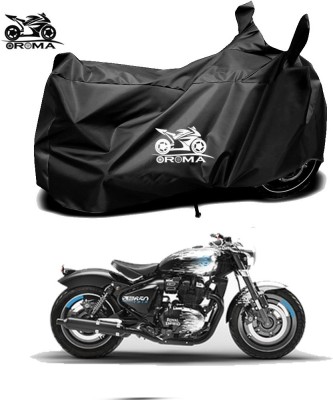 Oroma Waterproof Two Wheeler Cover for Royal Enfield(Bullet, Black)