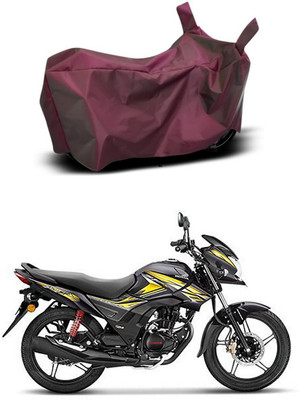 MMSSTAR Waterproof Two Wheeler Cover for Honda(CB Shine SP, Maroon)
