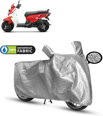 PAGORA Waterproof Two Wheeler Cover for Honda(Cliq, Silver)