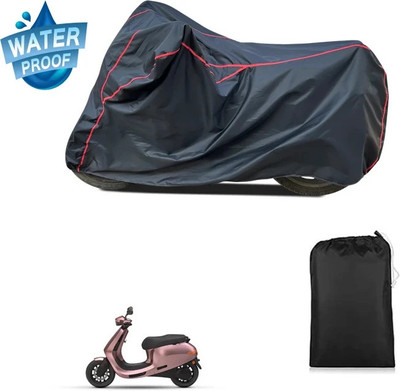 CODOKI Waterproof Two Wheeler Cover for Ola(Black)