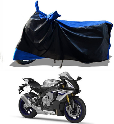 DeepShakshi AUTOMOTIVE Waterproof Two Wheeler Cover for Yamaha(YZF R1M BS6, Blue)