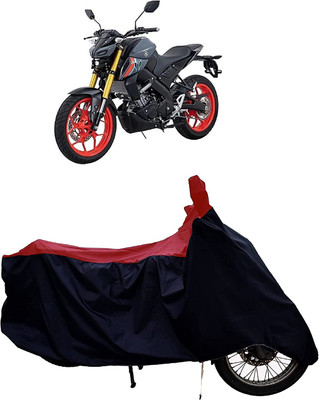 KEDIT Two Wheeler Cover for Yamaha(MT 15, Red, Black)
