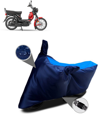 PAGORA Waterproof Two Wheeler Cover for TVS(XL 100 Comfort, Blue)