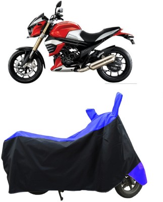 Coxtor Waterproof Two Wheeler Cover for Mahindra(MOJO XT 300, Blue)