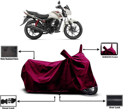 AASHTIK MART Two Wheeler Cover for Suzuki(Sling Shot Plus, Maroon)
