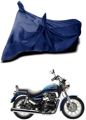 DeepShakshi AUTOMOTIVE Waterproof Two Wheeler Cover for Royal Enfield(Thunderbird 350, Blue)