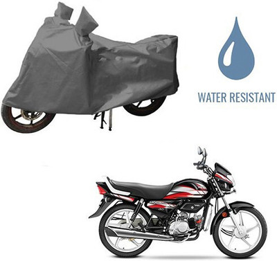 DeepShakshi AUTOMOTIVE Waterproof Two Wheeler Cover for Hero(CD deluxe, Grey)
