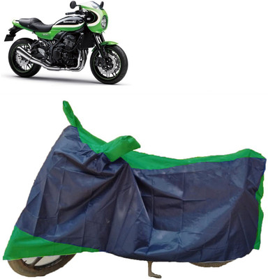 AutoFave Two Wheeler Cover for Kawasaki(Z900 RS Cafe Racer, Multicolor)