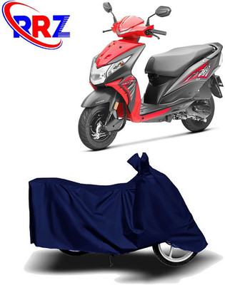 RRZ Two Wheeler Cover for Honda(Deo, Blue)